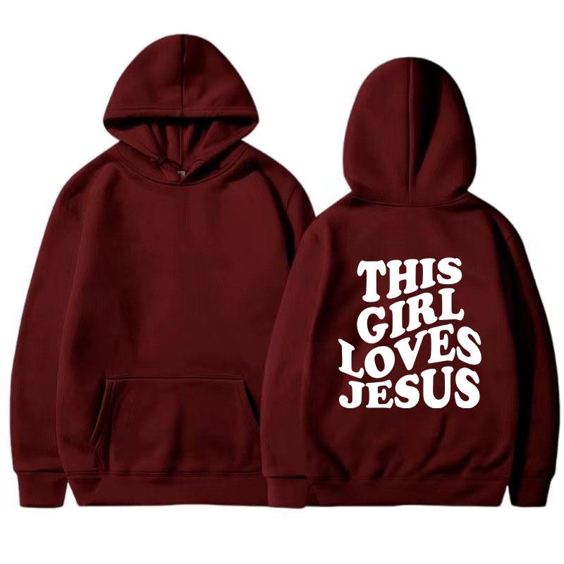 Personalized Printed Best-Selling Versatile Long Sleeve Loose Hoodie Spring Autumn Women'S Clothing