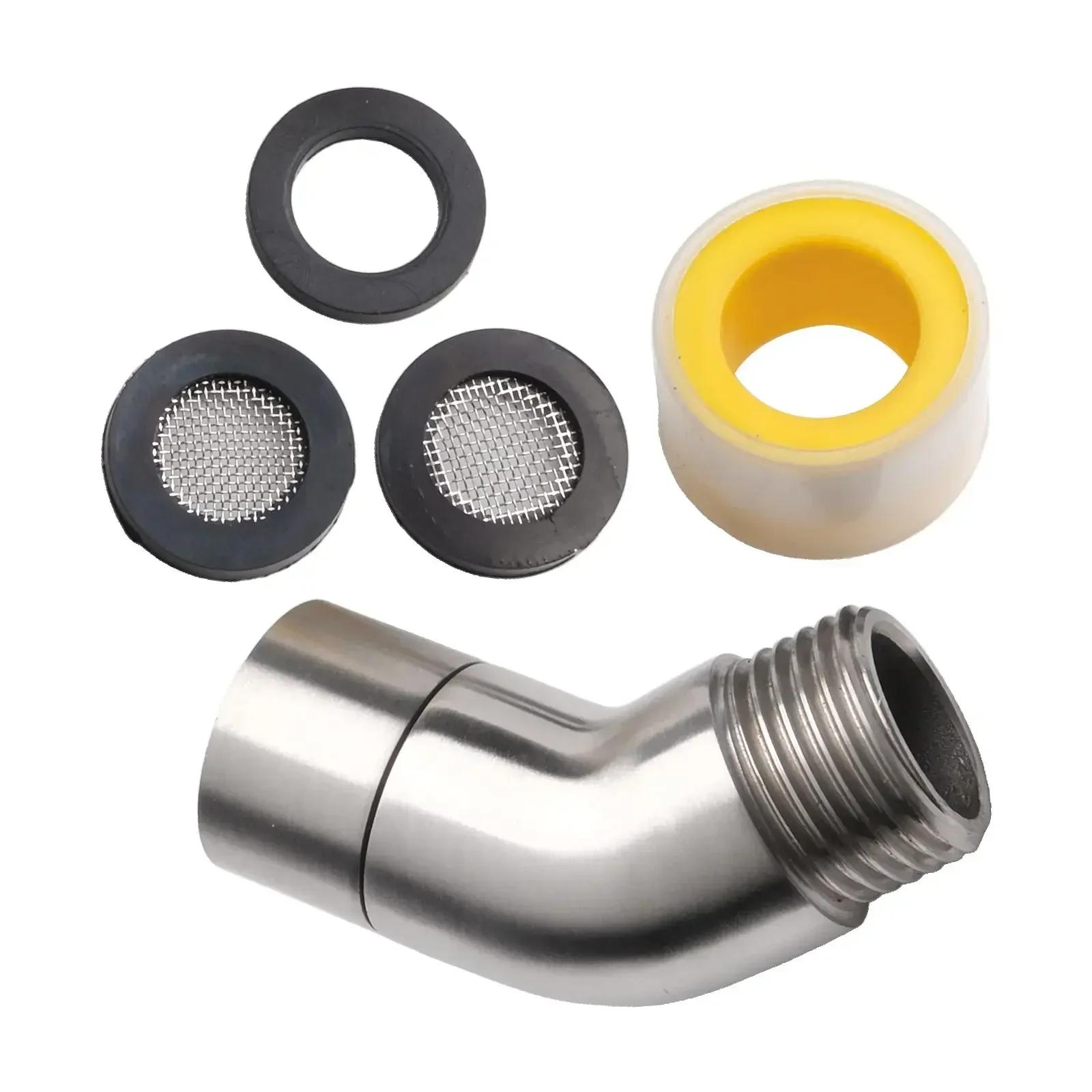 External Thread Shower Elbow 135° Shower Elbow Easy Installation Heat Resistant Mineral Resistant Salt Resistant China Mainland