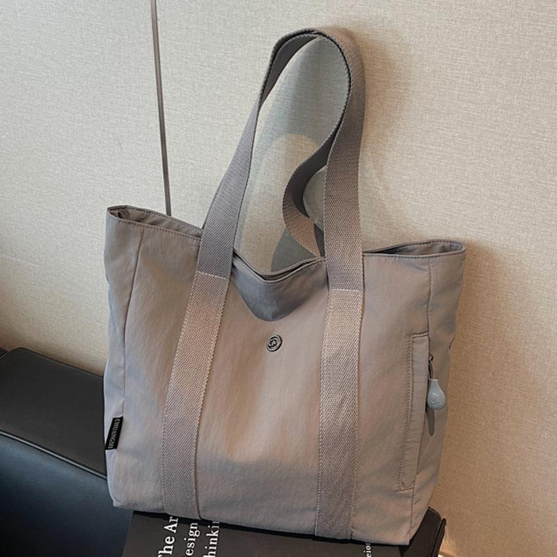 Large capacity canvas tote canvas bag, go to work, go out, high value commuting literature and art student clothing, shoulder bag