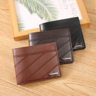 Portafoglio Minimalista da Uomo a Larga Capacità Transfrontaliero - Sottile, Casual, Elegante Porta Carte e Portamonete