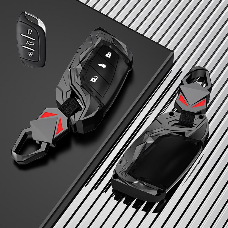 Zinklegering Bilnyckel Fodral Fob För MG 4 2023 Mg4 Ev MG HS GT ZS EV ZX MG5 MG6 för Roewe RX3 RX5 RX8 ERX5 I6 I5