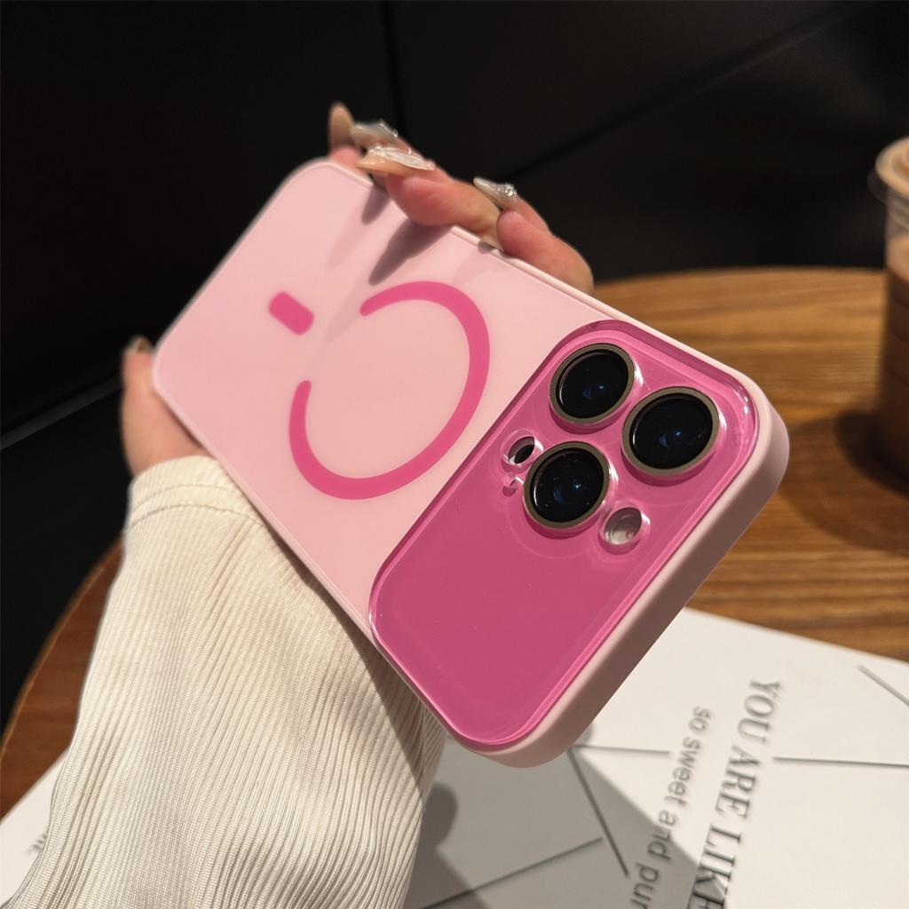 Official Candy Color Magsafe Magnetic Case for IPhone 17 Pro Max Air 16 E 15 14 13 12 Wireless Charge Camear Lens Wireless Charge Cover