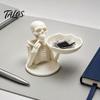 Gothic Home Decor Halloween Skeleton Storage Tray, 3D Printed Spooky Skull Jewelry Holder, Desk Organizer Desktop Ring for Entryway, Vanity
