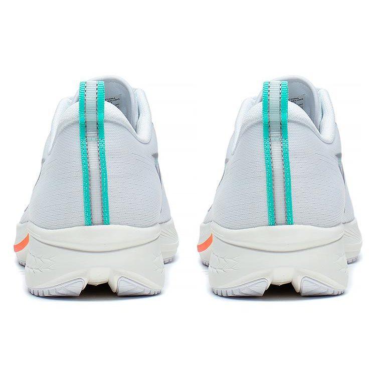 Li Ning Red Hare 6 Abrasion Resistant Breathable Low top Sprint Running Shoes Men's White ARMT015-4