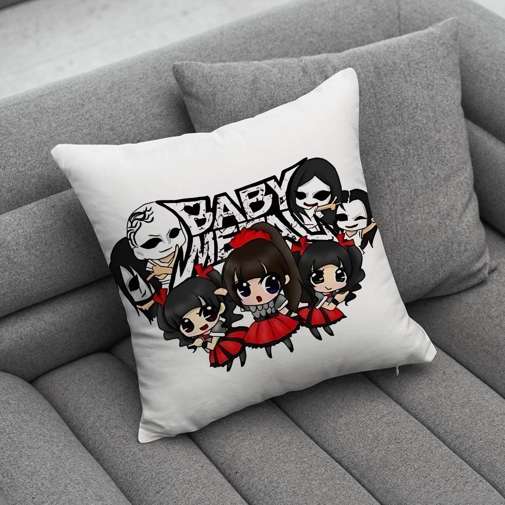 BBabymetal Metal Forth Pin Pillow Case Pillowcase Home Sofa Cushions Car Cushions Pillowcover Office Pillowshell Pillow