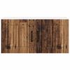 Wall Cabinet LUCCA Reclaimed Wood 80 X 31 X 40 Cm Particleboard