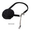 Fashionable Flower Choker Necklace Trendy Rope Necklace Gothic Clavicle Chain