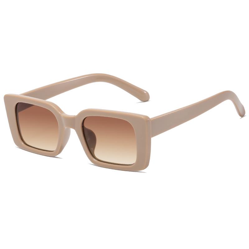 2025 European & American Style Retro Square Sunglasses - Trendy Women's Celebrity Fashion
