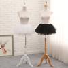 Jupe Courte Tutu Danse Ballet Bulle Vintage Superposée Plissée Couleur Unie Tulle Jupon Cosplay Fête Costume
