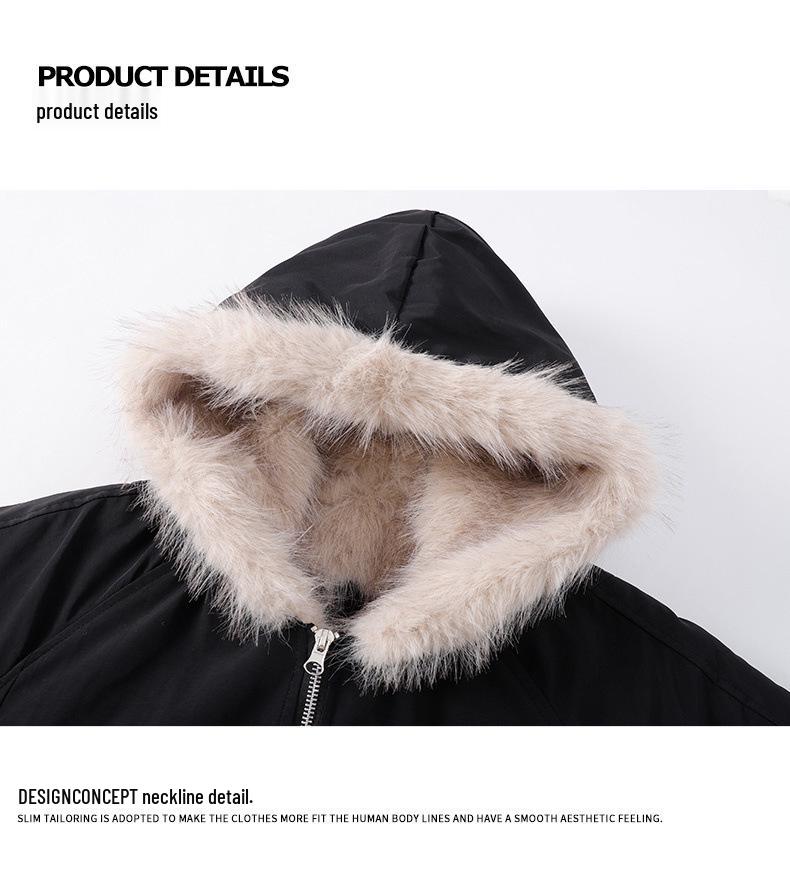 Autumn/Winter Men's Trendy Cotton Jacket: Versatile, Windproof, and Warm Casual Outerwear for Couples