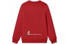 Men's FILA CNY X Buer Rabbit Sweatshirts Unisex Red Crew Neck Moderate Other