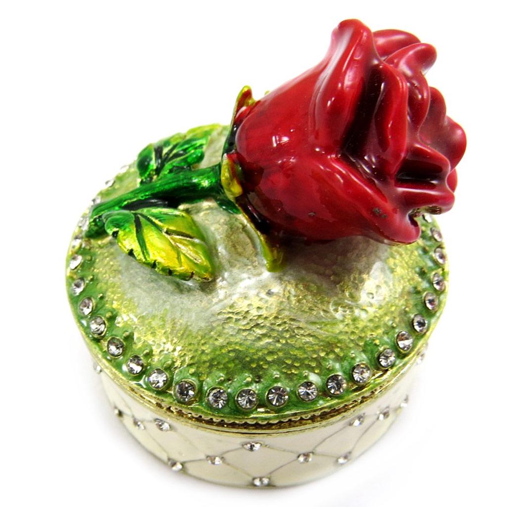 Les Trésors De Lily [L6461] - Red 'Rose Red' Jewelry Box