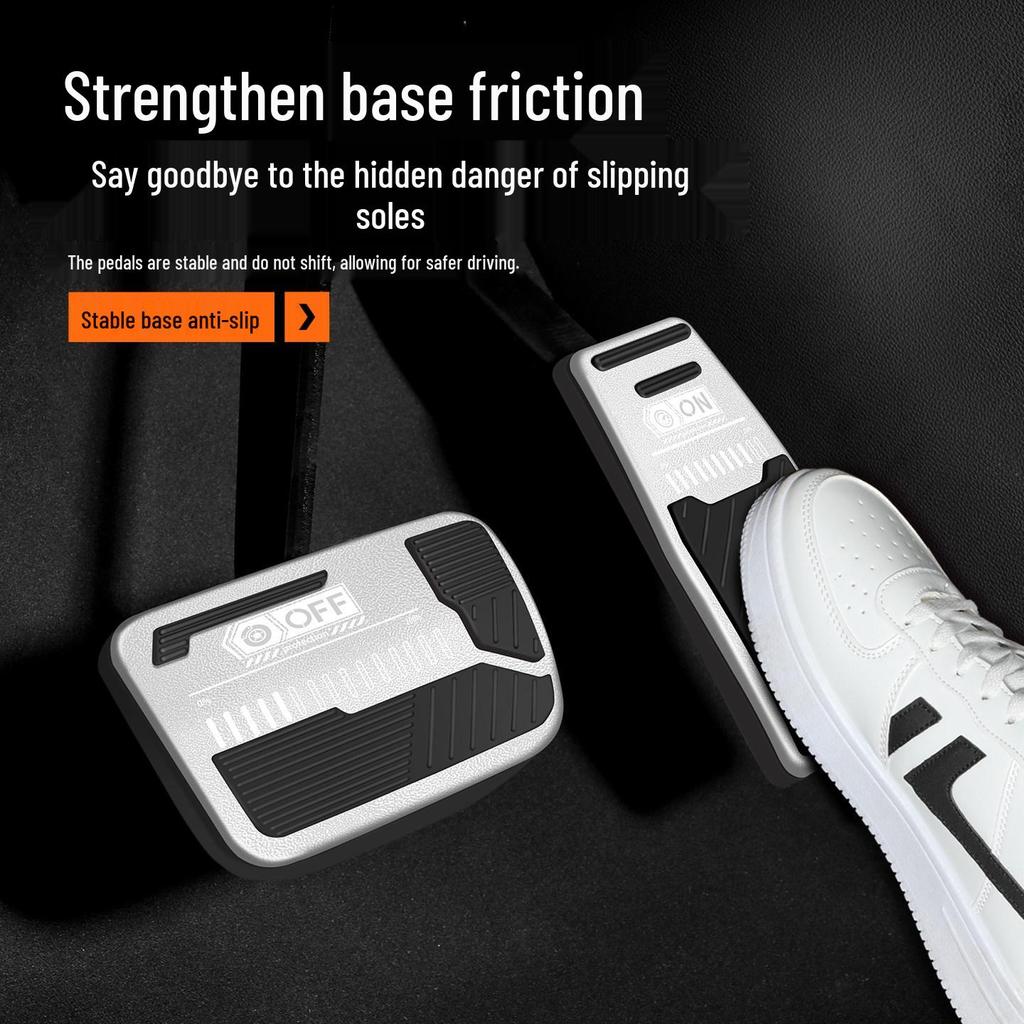 Wuling Rongguang EV Anti-Slip Accelerator & Brake Pedal Covers for Interior Modification