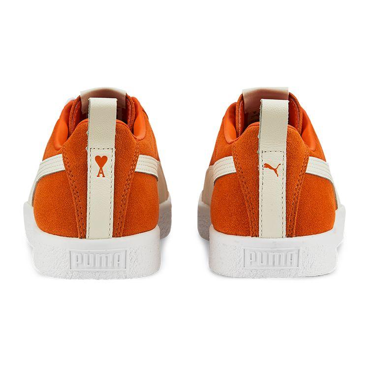 AMI X Puma Suede Vintage Jaffa Orange Unisex Sneakers Marshmallow 386674-01