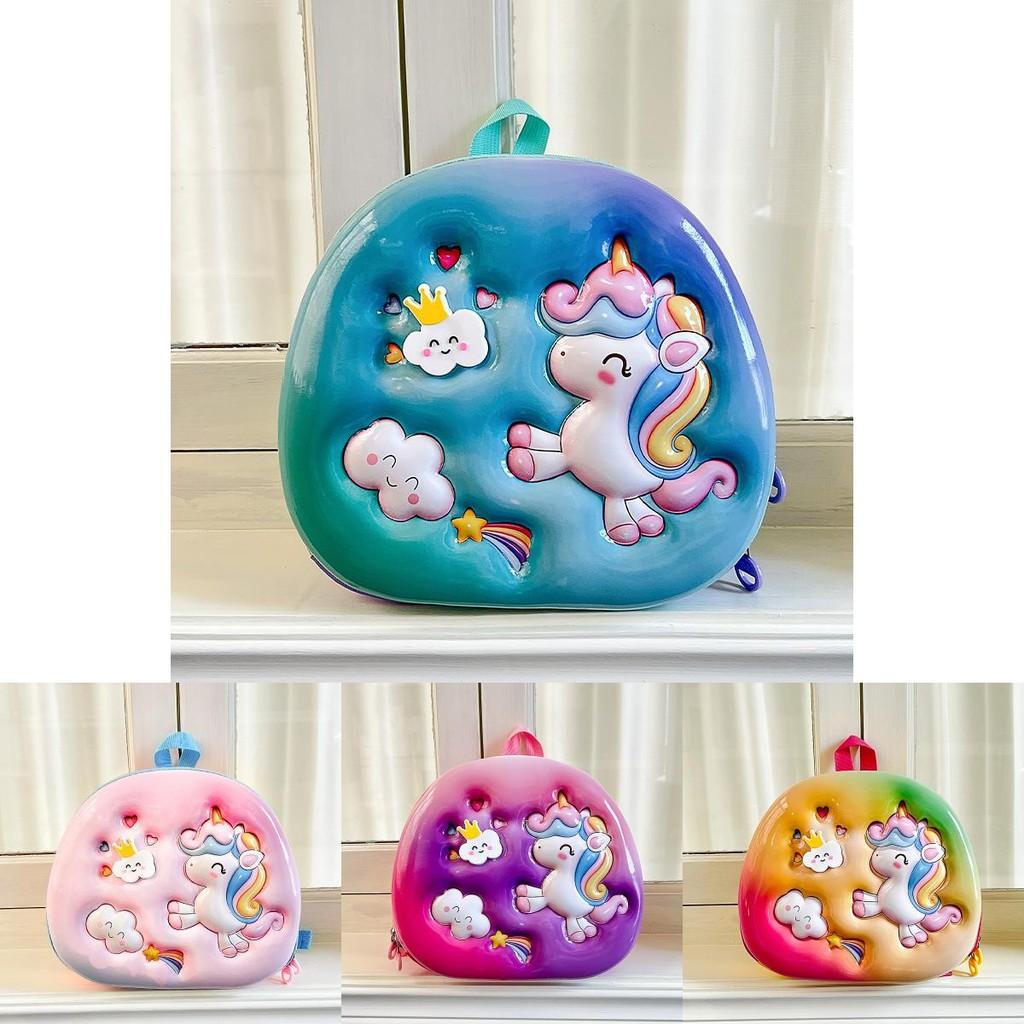 Cute Colorful Cartoon Children's Backpack For Kindergarten Boys And Girls With Spacious Design