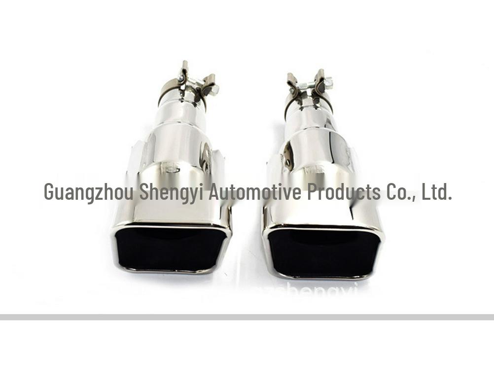 Stainless Steel Square Exhaust Pipe for Land Rover Range Rover Sport Petrol Model