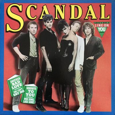 12inch Record SCANDAL - Scandal (feat: Patty Smyth) 15AP2576 CBS SONY 1982 Japan Rock Used