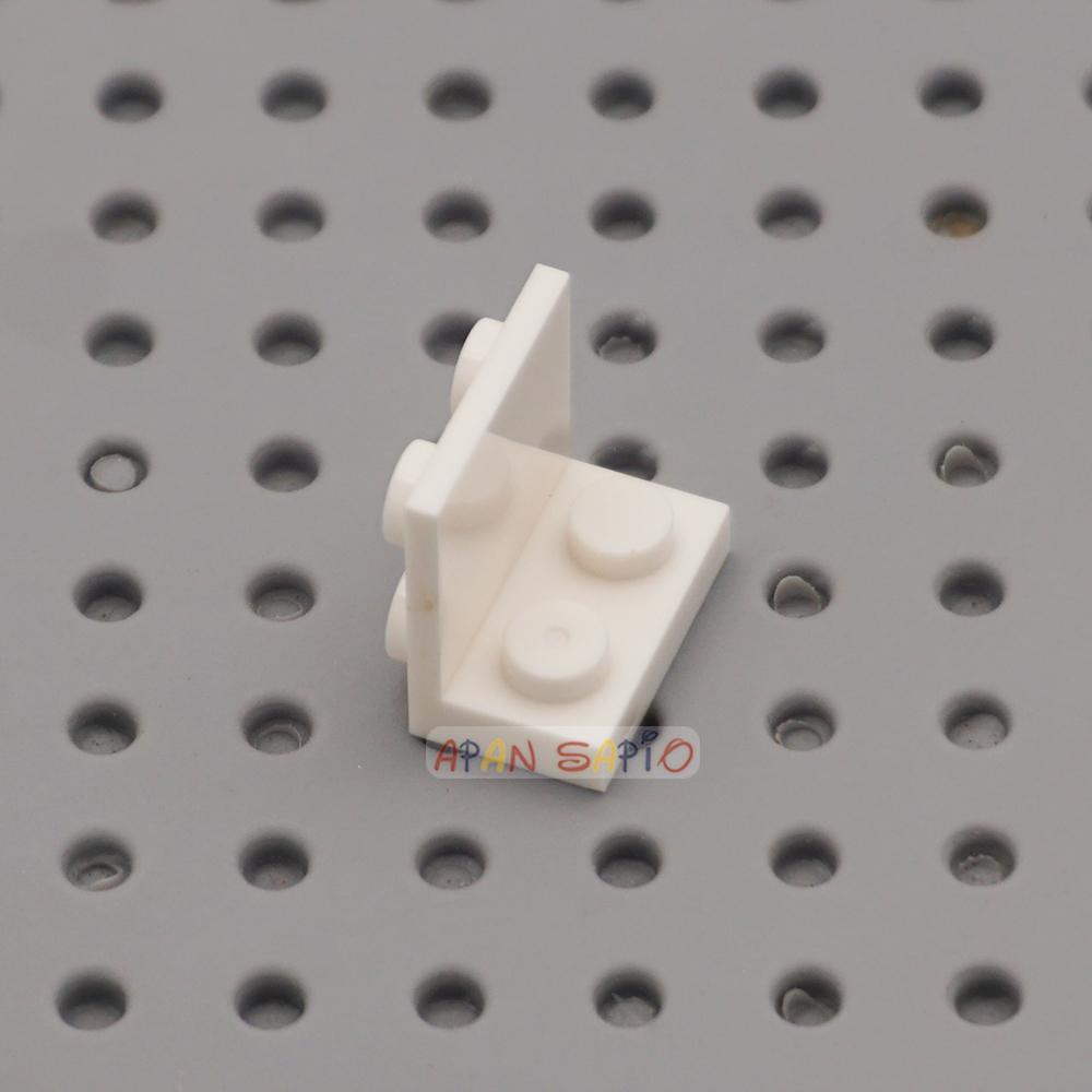 

20/100pcs DIY Building Blocks Bracket Bricks 2x2 Dots Educational Plastic Toys for Children Compatible Brands Kids Gifts 44728 20pcs белый