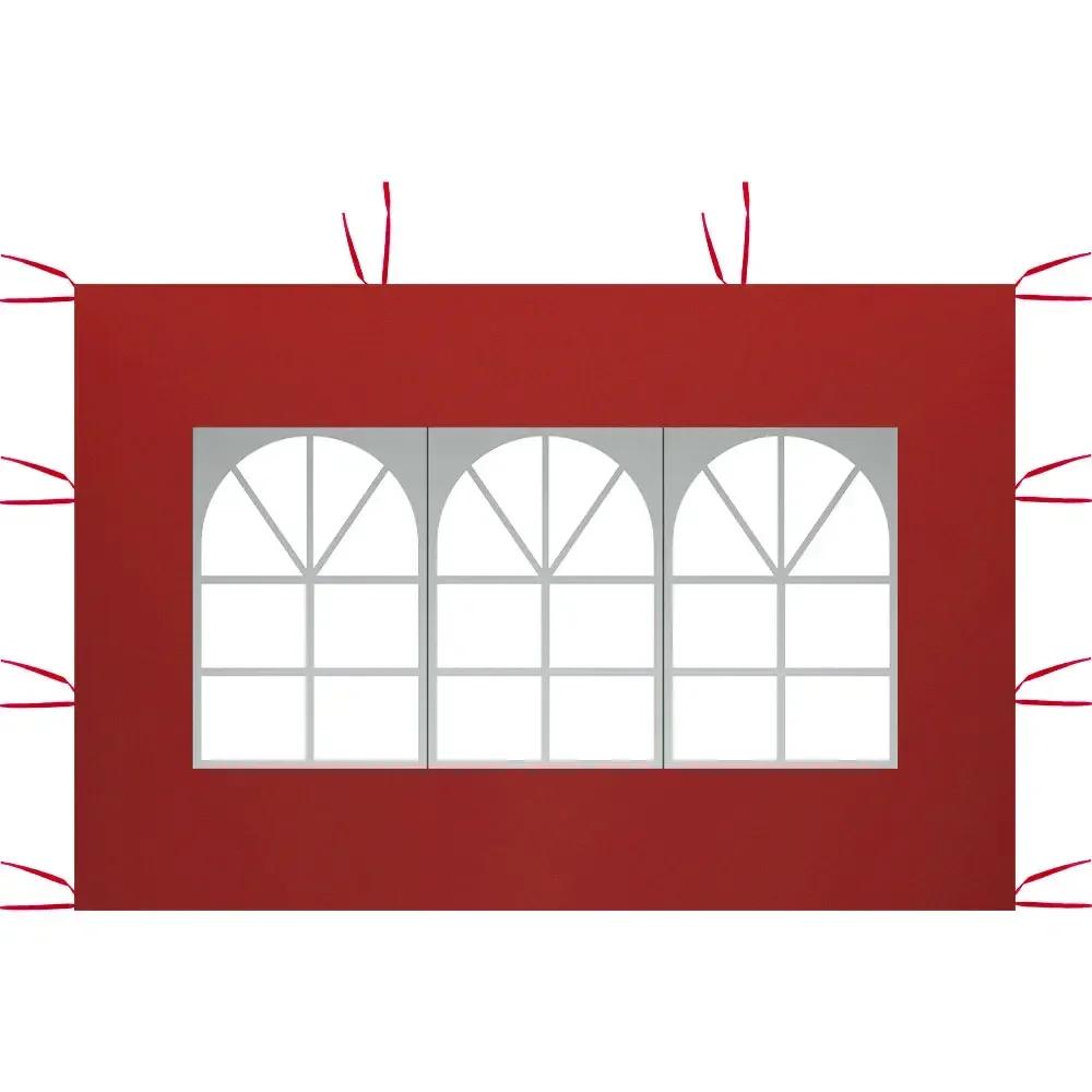 3*2 M Pop Up Canopy Tent With 3 Sidewalls, Wedding Party Tent Outdoor Canopy Uv50+ Waterproof Canopy Tent Outdoor Gazebo