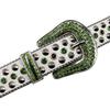 Silver Glitter Rhinestone Waist Belt - Women's Inlaid Full Diamond Fashion Trend