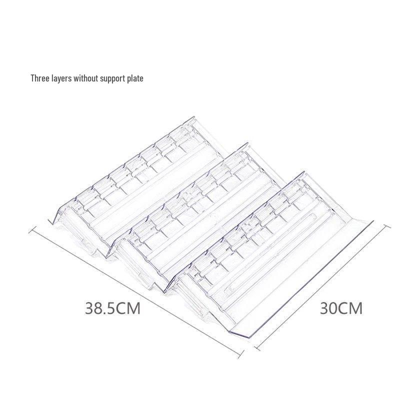 Multi-functional Tiered Stand Display with Air Curtain Freezer and Fruit Tray