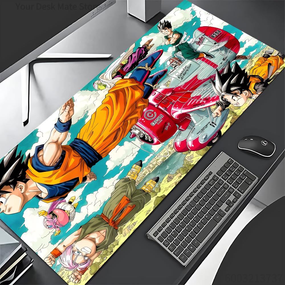 Anime D-Dragon Ball Z Super Mousepad Mouse Pad Laptop Gaming Accessories Large Desk Mat Computer Gamer Keyboard Rug Carpet