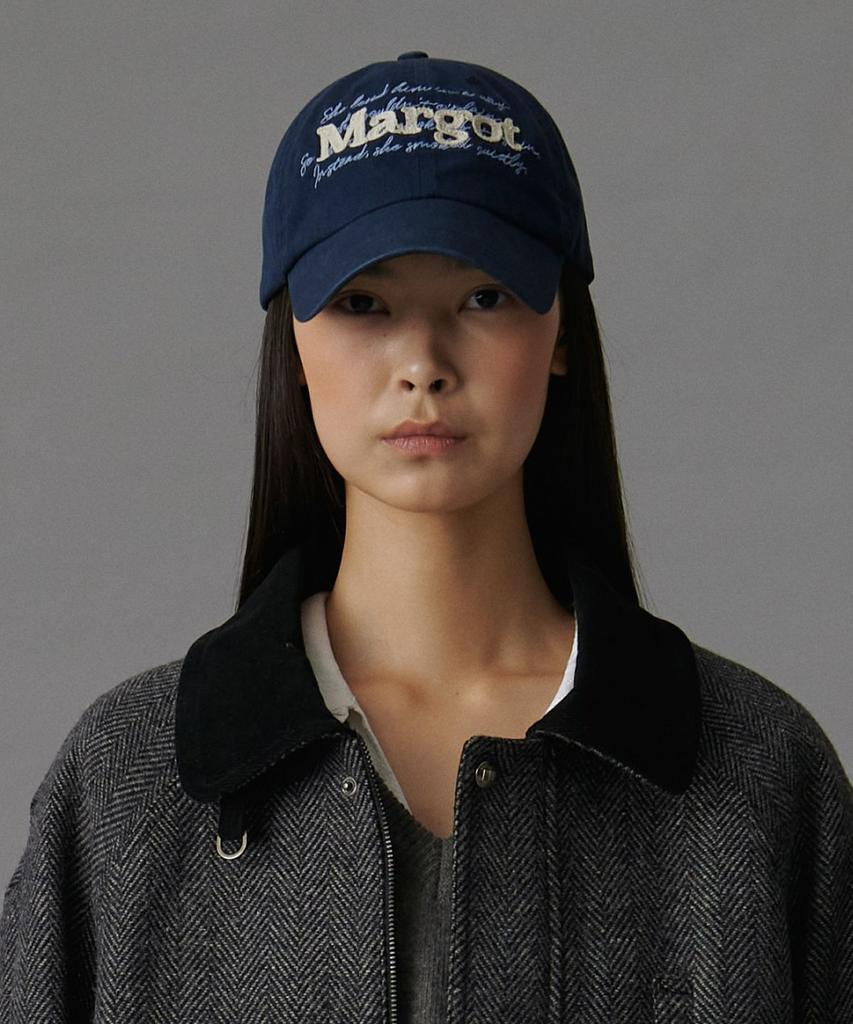 TTUDEMENT Margot Logo Ballcap Navy