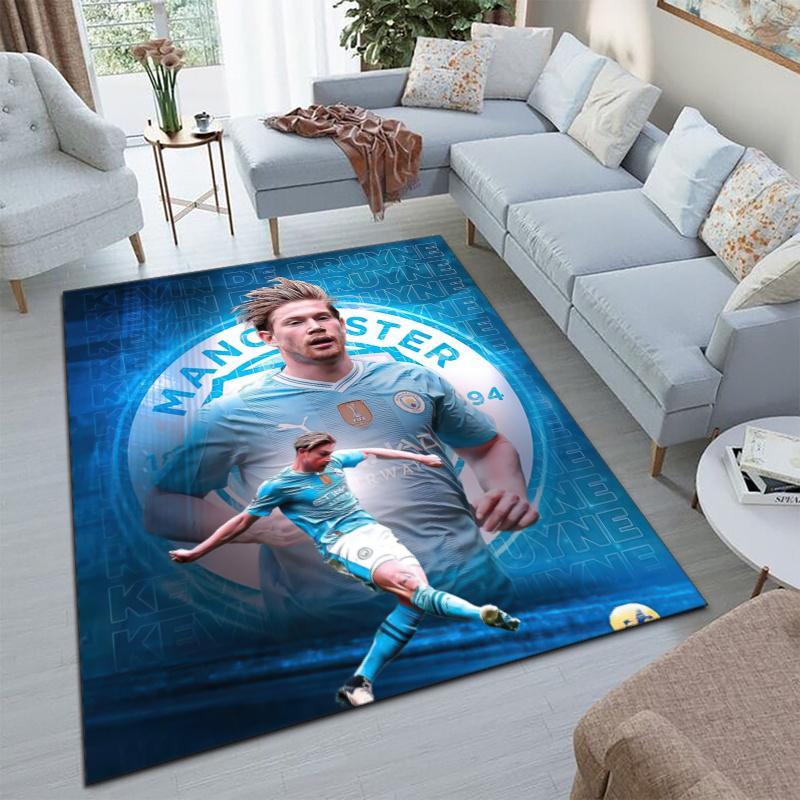 Former Manchester City F.C. Belgian athlete Kevin De Bruyne carpet is suitable for living room and bedroom doormats office balcony decorative carpet 1