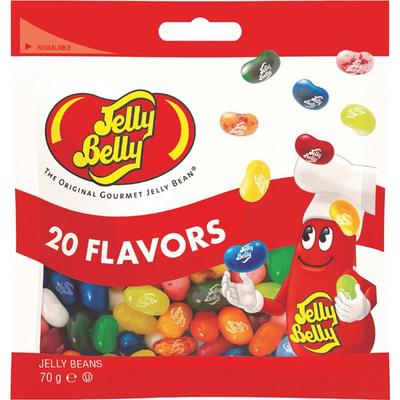 JELLY BELLY Flavor Mix 70g FeaturesMix of 20 Popular Classic flavors.FeaturesMix of 20 Popular Clas FeaturesMix of 20 Popular Classic Flavors.