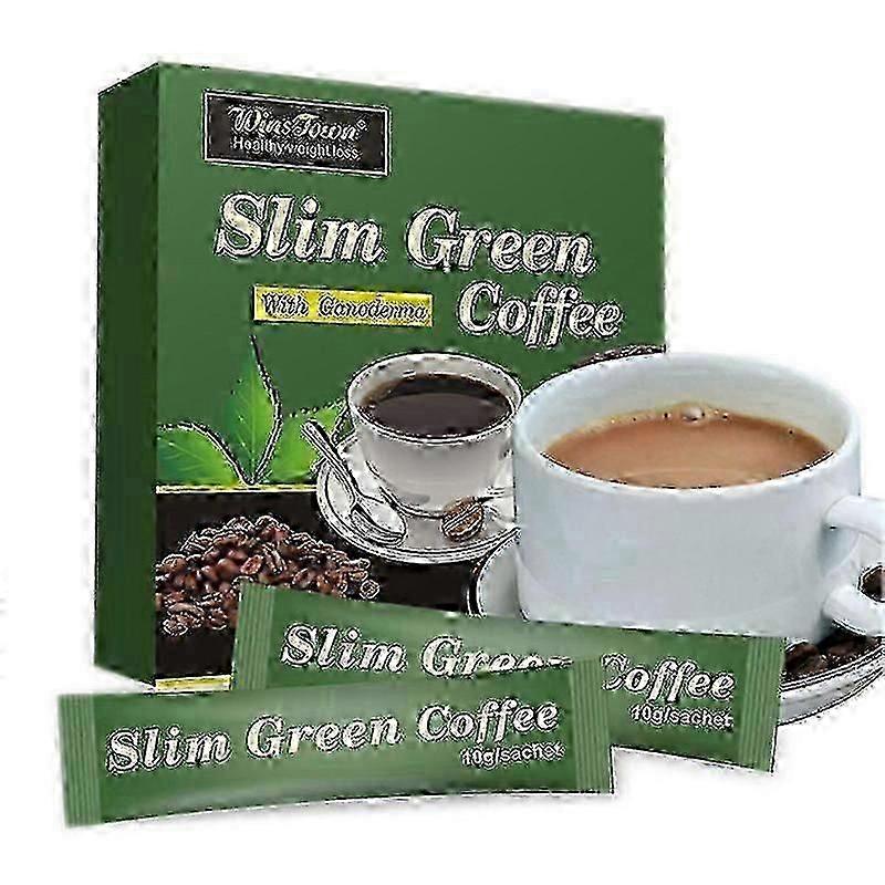 18-54pcs Green Coffee Green Slim Coffee with Ganoderma Weight-Loss Coffee for Women And Men