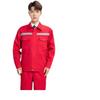 Men's Polyester Long-Sleeve Workwear Set - Moisture-Wicking Uniform for Auto Repair and Labor Protection