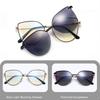 ARVIN 2 In 1 Women's Polarized Sunglasses Fashion Women Optical Myopia Eyeglasses Frames Polarized Prescription Glasses