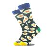 Happy Design Ctue Funny Socks Men Animals Food Pattern Sokken  Divertidos Jacquard Calcetines Unisex Hip Hop Skateboard Sox