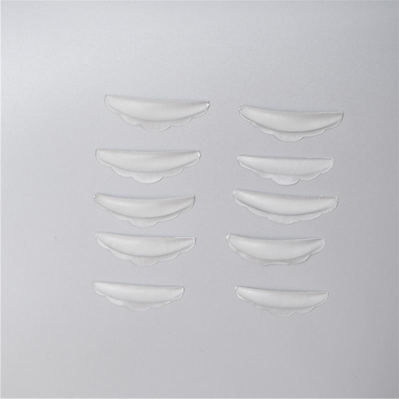 5 Pairs Silicone Eyelash Perm Pad Colorful Recycling Lashes Rods Applicator Tool
