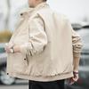 Frühlingsjacke Herren Sport Revers Utility-Jacke