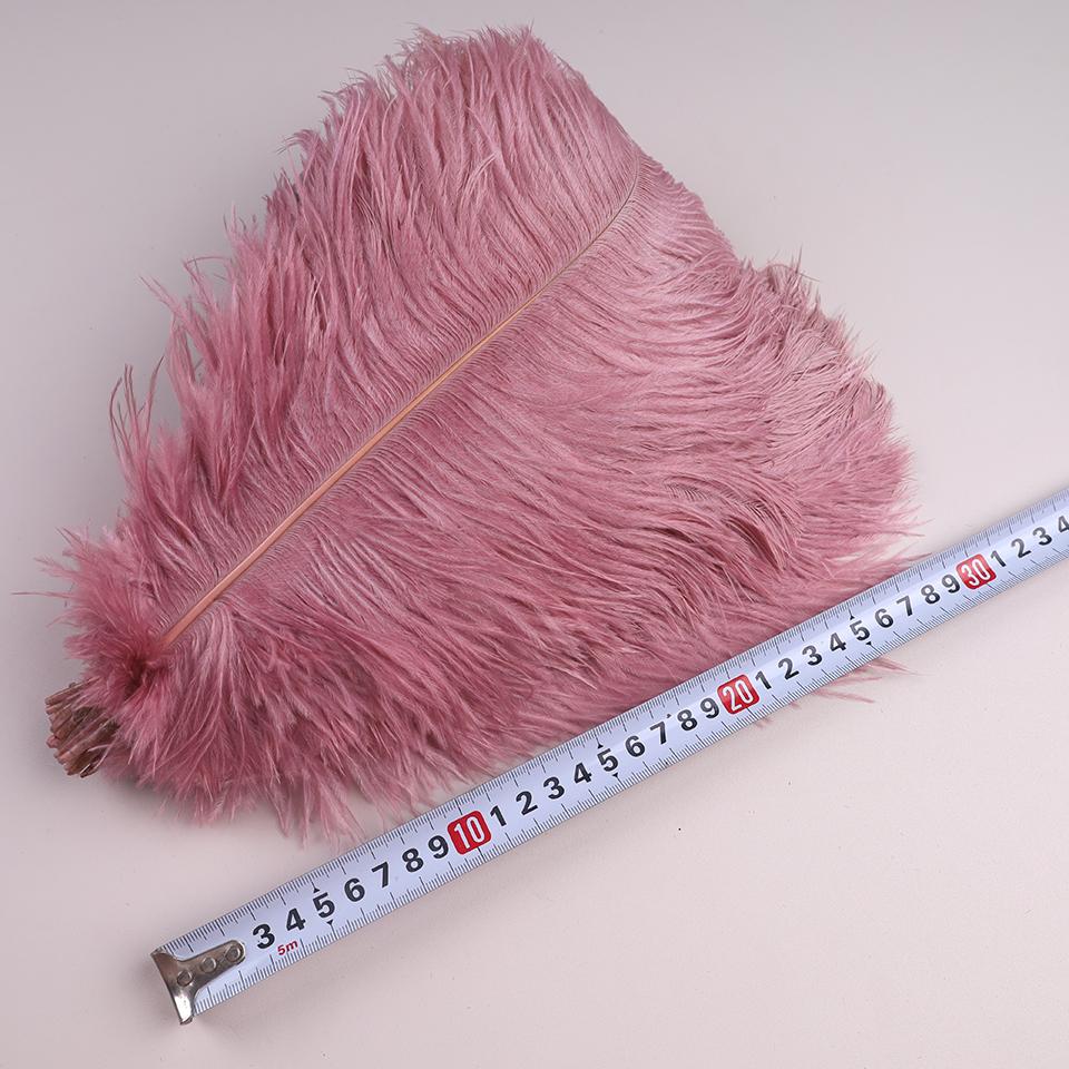 10Pcs 30-35cm Ostrich Feathers for Crafts Wedding Decoration 12-14" Handicraft Accessories Table Centerpieces Carnival Plumas