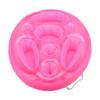 Inflatable Pool Tray Floating Drink Holder with Multi Compartments Pool Floating Cup Holder for Beverages Snacks Phone