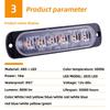 Strobe LED Warning Light 12/24V Signal Light LED Indicator Lamp for Car Truck Trailer Beacon Lamp LED Side Light Led Tail Light
