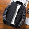 Men's Korean Style Baseball Collar Down Cotton Jacket - Thick Warm Short Casual Fashion Coat