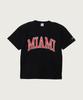 Reverse Weave College Graphic Short Sleeve T-Shirt Black