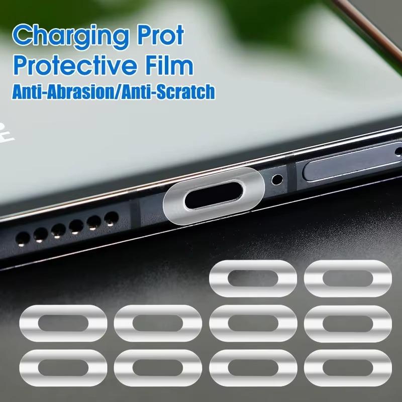 40/1PCS Mobile Phone Speaker Dust Mesh Sticker USB Charging Port Universal Protective Film Sticker For IPhone Samsung Xiaomi