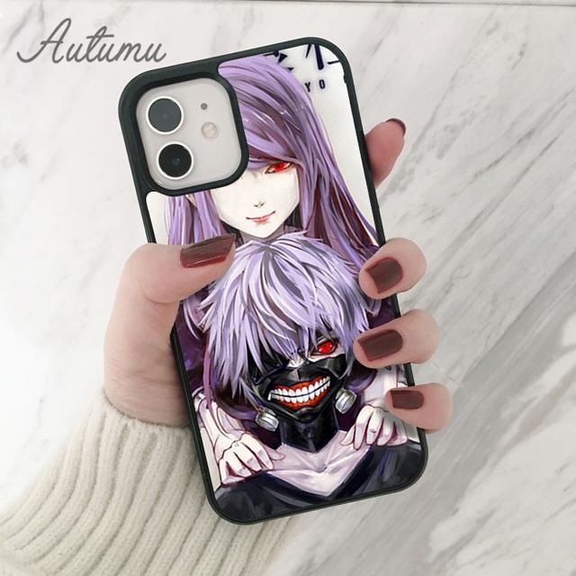 Japenese Anime Tokyo Ghoul Phone Case for iPhone 11 12 13 14 Pro Max Mini XR XS SE 2020 6S 7 8 Plus Samsung Galaxy S21 S22 Cover