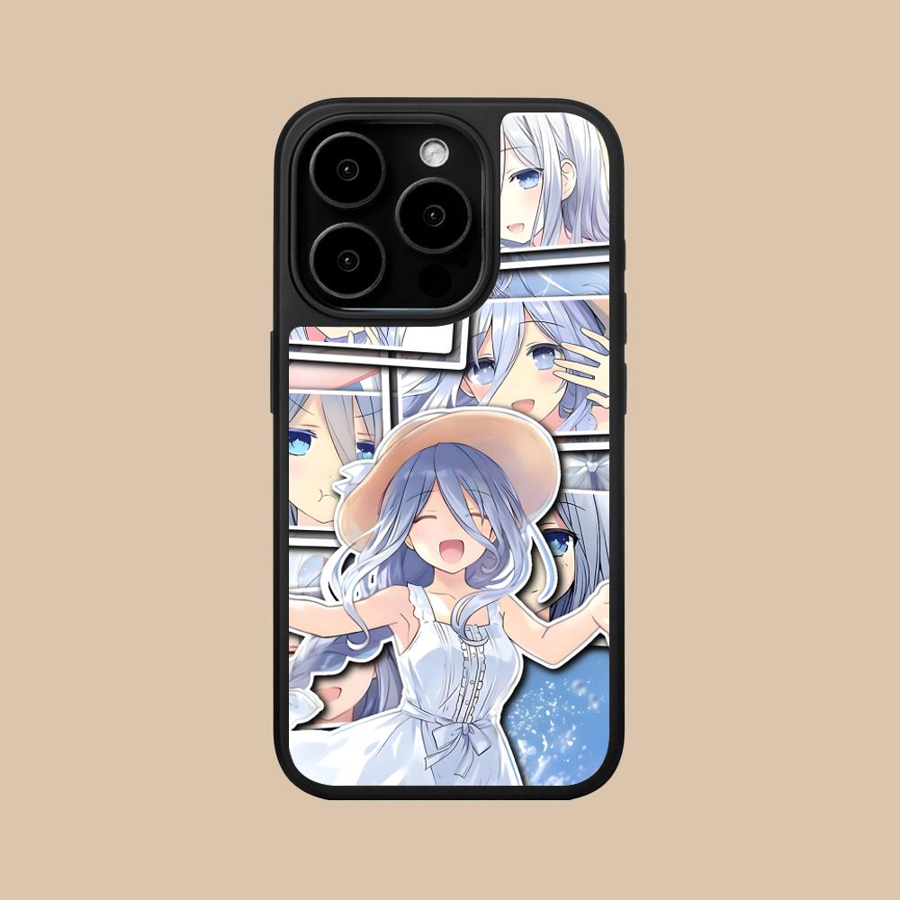 Date a Live Mio Takamiya Matte Surface Mobile Phone Case for iPhone 17 16 15 14 13 12 11 Air Pro Max Plus Colorful Cover