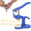 Watch Pressing Tool Press Set Watch Back Case Press Tool Repair Kit With 12Peices Fitting Dies Anti-Slip Metal Watch Tool For