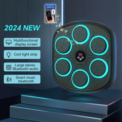Intelligent Music Boxing Trainer Electronic Boxing Practice Wall Target Boxing Machine Home Wall Hanging Sanda Sandbag Kid Adult