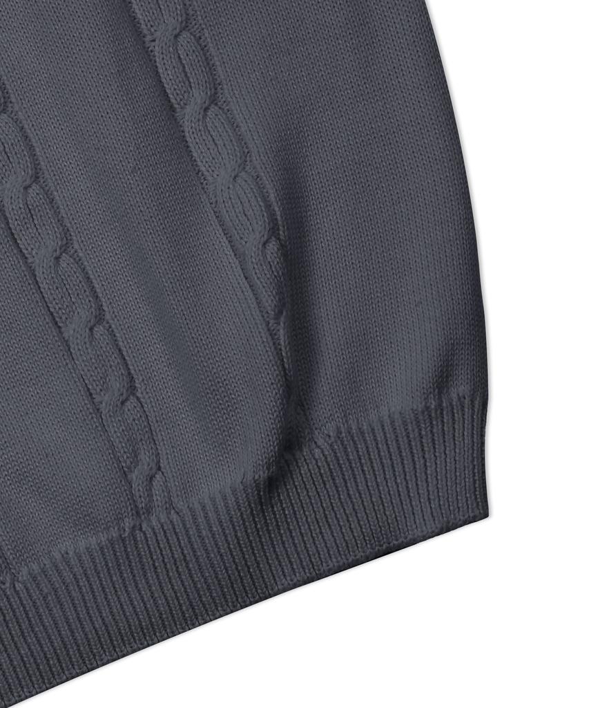 XTONZ Xtk016 Dapper Deal Cable Knit (Charcoal)