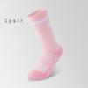 Größe 35-39 Dünne, wadenlange, atmungsaktive Laufsocken für Damen mit Deodorant und Handtuchunterseite