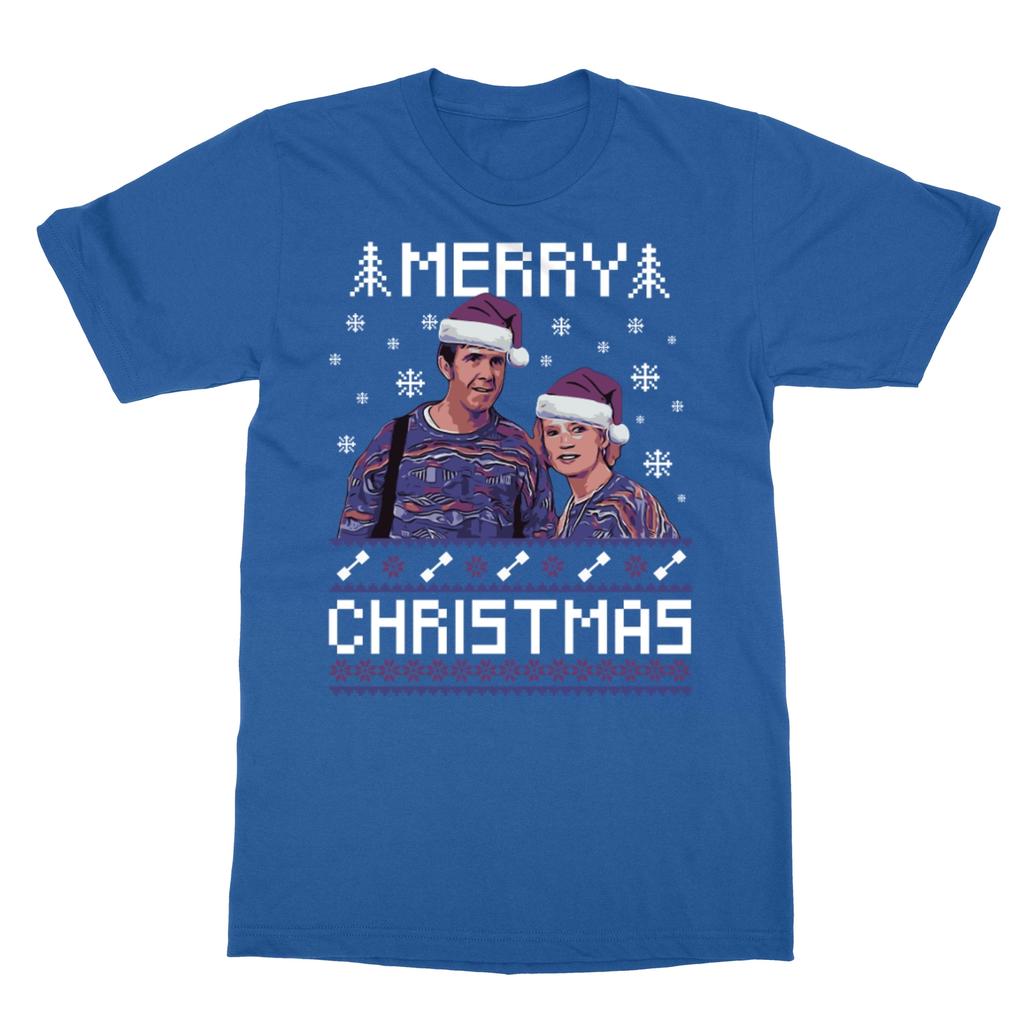 Merry Christmas Kath And Kim Ugly Design Funny Unisex T-Shirt