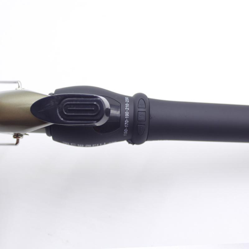 38mm-19mm Ceramic Curling Wand for Damage-Free Big Waves & Inward Buckles