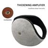 Unisex Winter Warm Earmuffs With Earpiece Plus Velvet Warm Earmuffs Fashion Men's Rear-wearing Earmuffs Riding Earmuffs